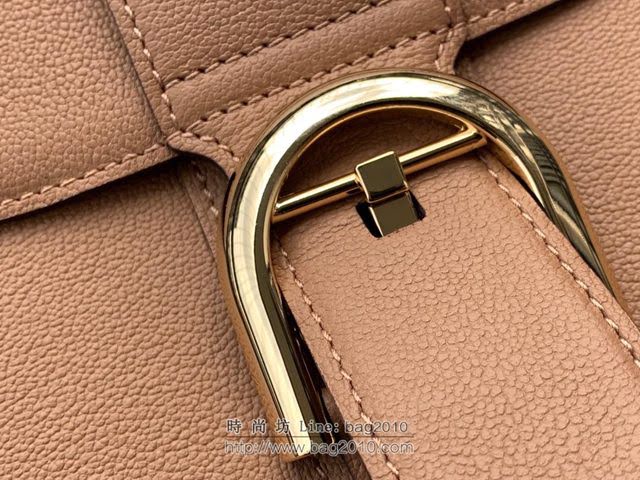 DELVAUX女包 春夏新款 Brillant系列手袋 德爾沃女手提包 女手腕包 Dv0020 奶茶色 Delvaux單肩包  fcs1337